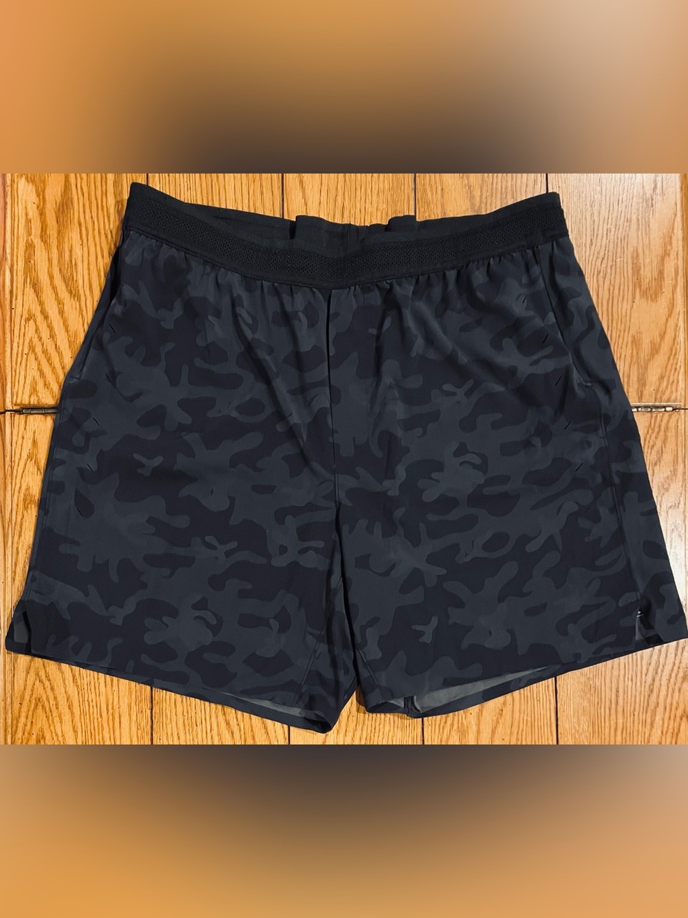 Ten Thousand Men’s Tactical Short, black camo, XL, 7 inch inseam, linerless